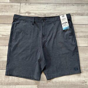 Billabong Men's Crossfire Recycler Hybrid Shorts - Size 38 - NWT